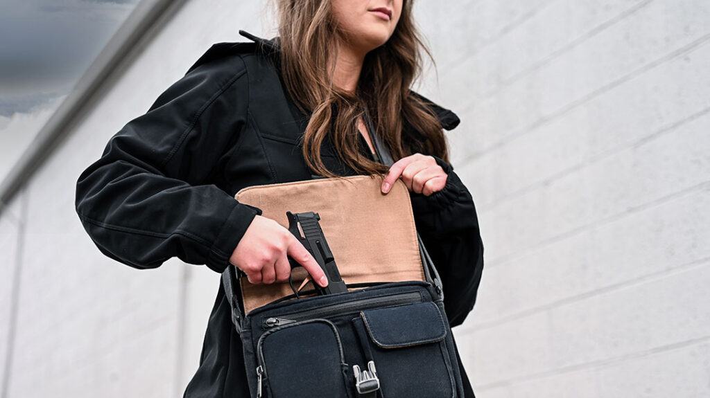 There are many purses designed specifically for carrying a concealed firearm.
