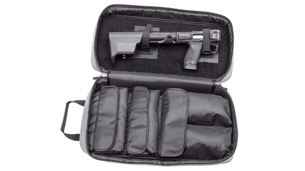 The Smith & Wesson M&P FPC in its case.