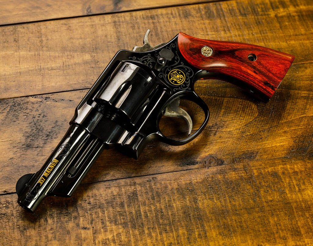 The Davidson's Smith & Wesson Texas Rangers N-Frame comes well-appointed. 