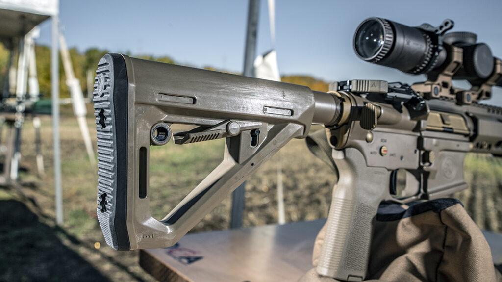 Testing the Magpul DT Carbine Stock.