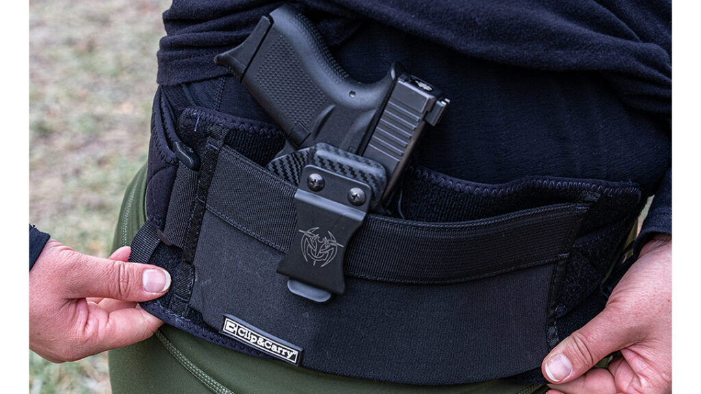 Concealed Carry Apparel: Clip&Carry Strapt-Tac Belly Band & UM Tactical Holster.