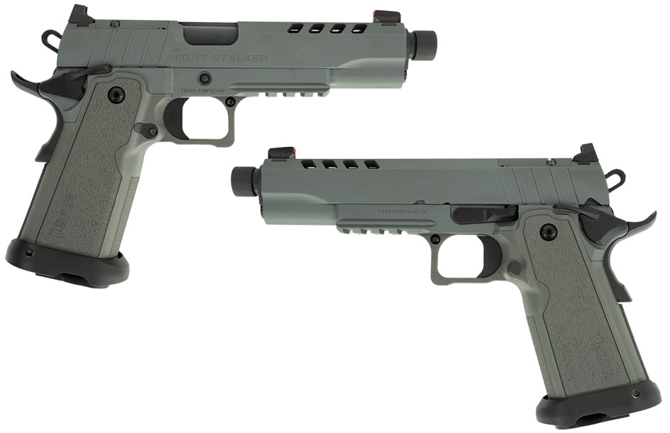 The New Tisas Night Stalker DS 1911 Provides Double Stack Capacity.