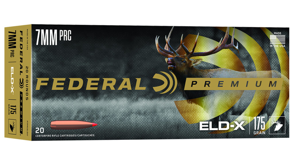 Federal Premium ELD X 7mm PRC The Tactical Combat Best Rifle Ammo for Tactical Hunting Sport