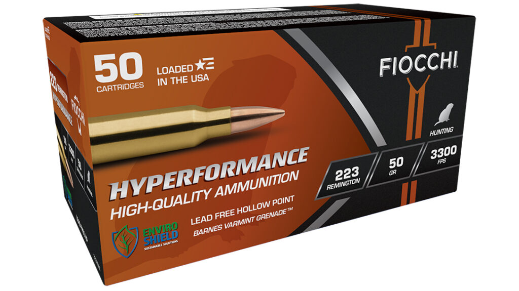 Fiocchi Hyperformance Hunt 223 Rem The Tactical Combat Best Rifle Ammo for Tactical Hunting Sport