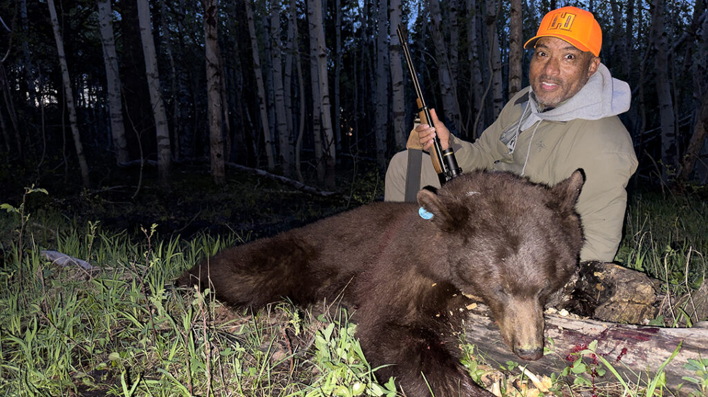 Success on a Wyoming spring bear hunt. 