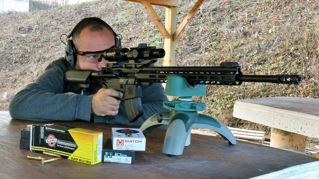 Shooting the S&W Volunteer XV Pro DMR in 6mm ARC.