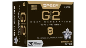 USSOCOM selects Speer Gold Dot G2 Ammo.