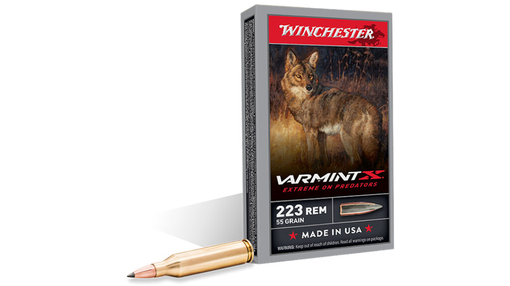 Winchester Varmint X 223 REM 55gr The Tactical Combat Best Rifle Ammo for Tactical Hunting Sport