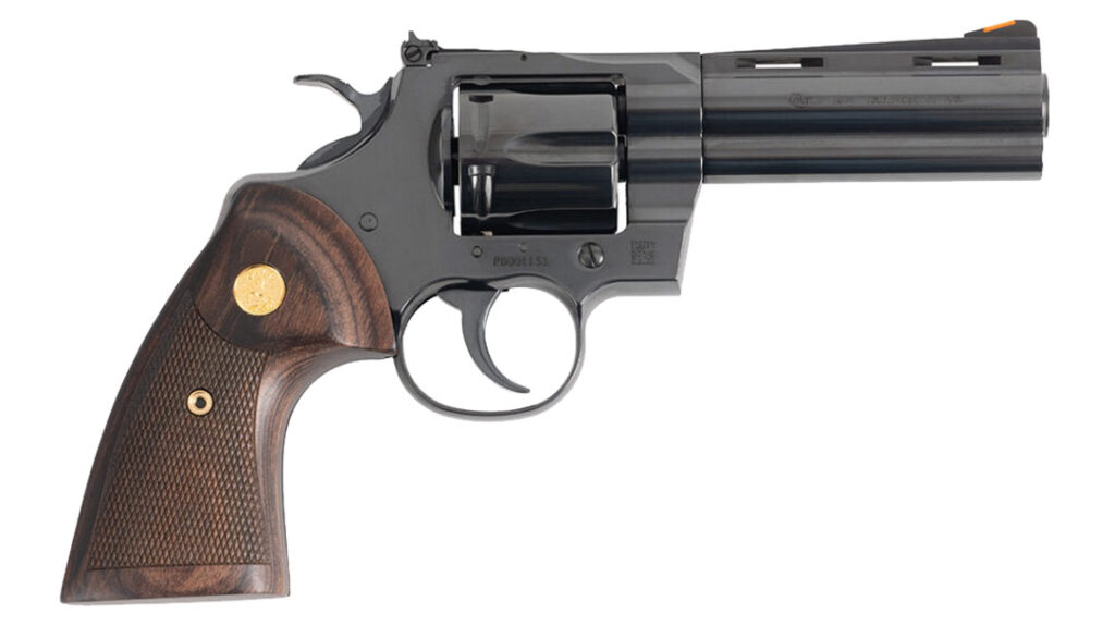 Best Revolvers: Colt Python Blue Version.