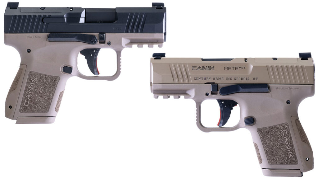 The Canik METE MC9 Micro-Compact comes in different colorways.