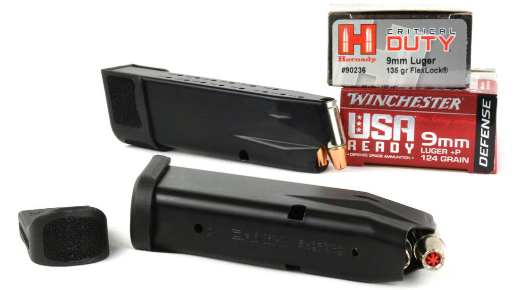 The author shot Winchester USA Ready Defense and Hornady Critical Duty ammunition.