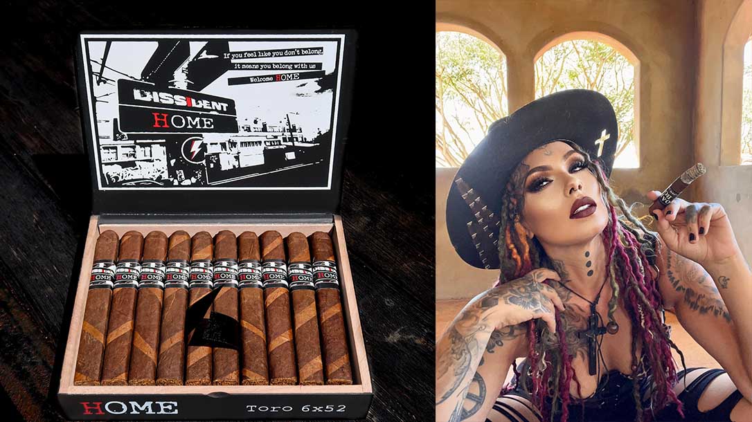 Cynn Coburn is the proud female owner behind Dissident Cigars.