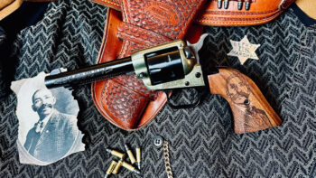 To celebrate the life and legend of Old West lawman Bass Reeves, Heritage Manufacturing has produced a limited edition commemorative Rough Rider sixgun.