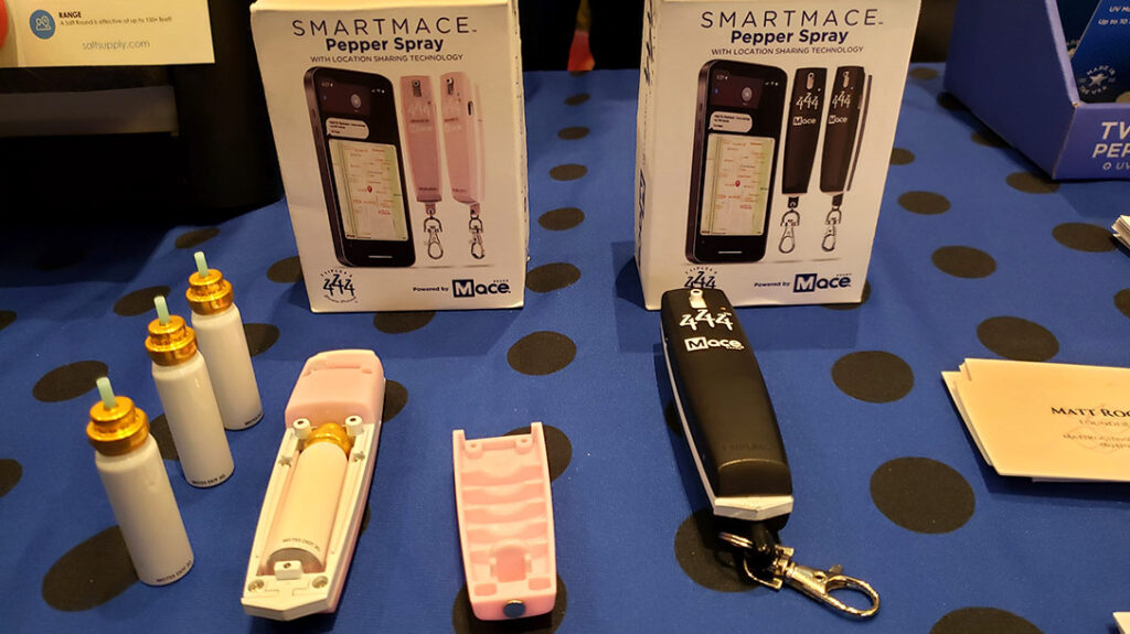 Less-Lethal Weapons: Mace SmartMace Pepper Spray.