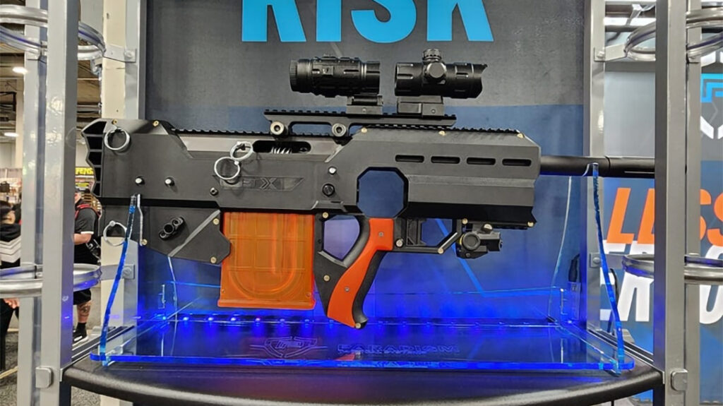 Less-Lethal Weapons: Paradigm Tactical Systems PTX Carbine.