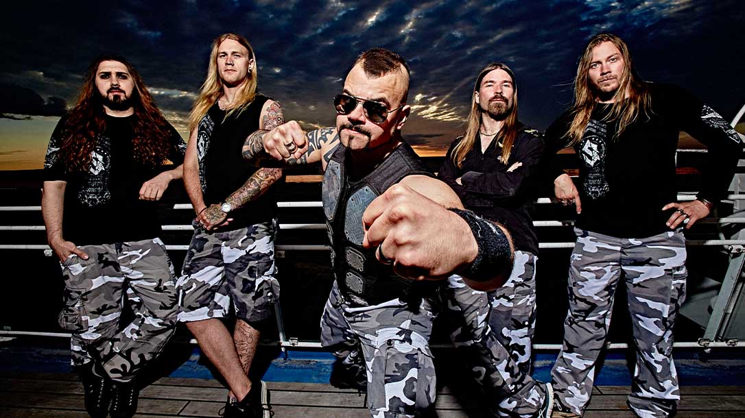 Sabaton is one of Europes top heavy metal bands.