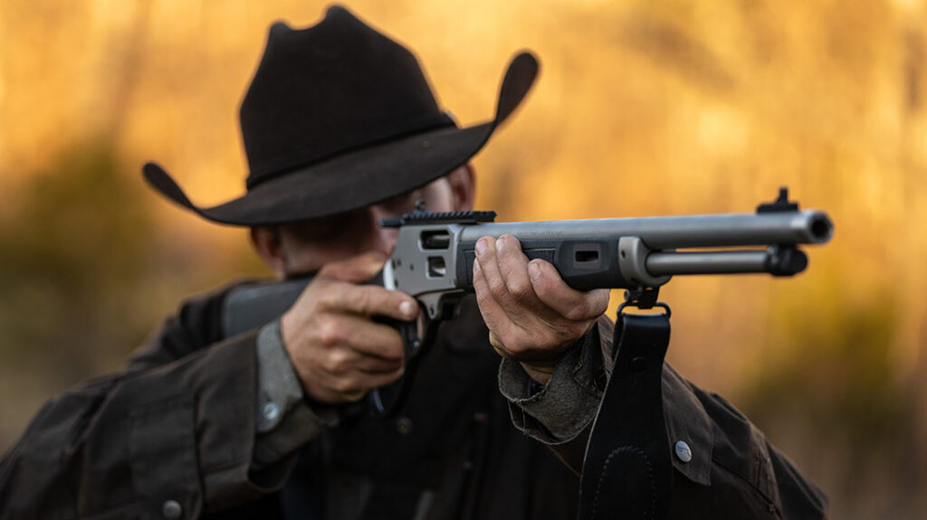 The Smooth Smith & Wesson Model 1854 Lever-Action.