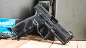 The Taurus TS9 full-size pistol.