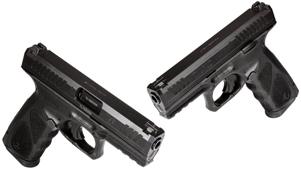 The Taurus TS9 full-size pistol.