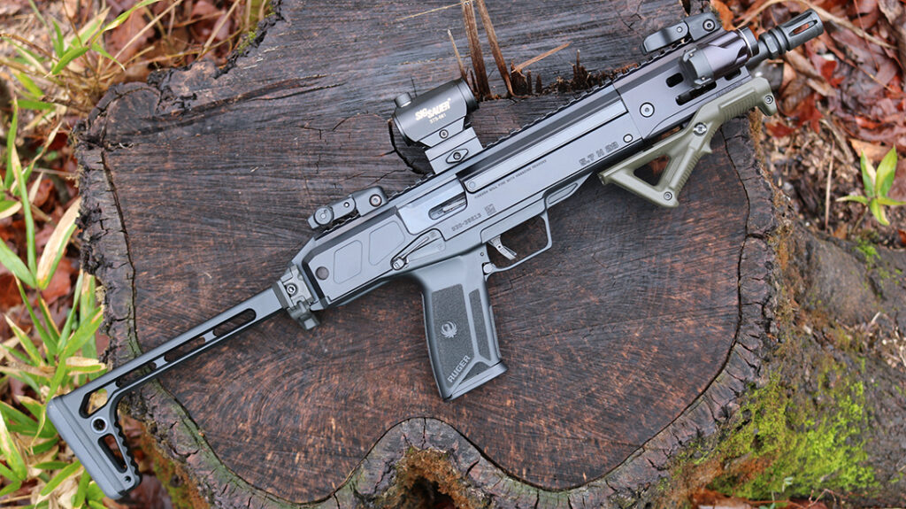 MP7-style Ruger LC Charger Build. 