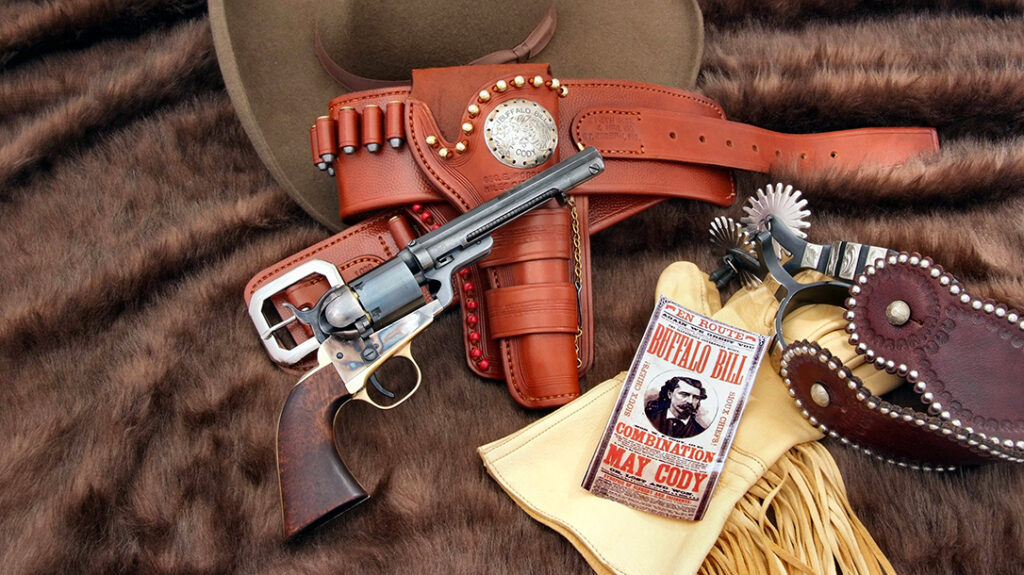 Buffalo Bill tribute pistol. 