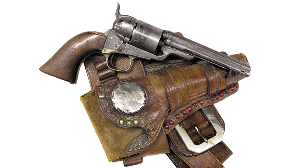 Colt 1858 revolver. 