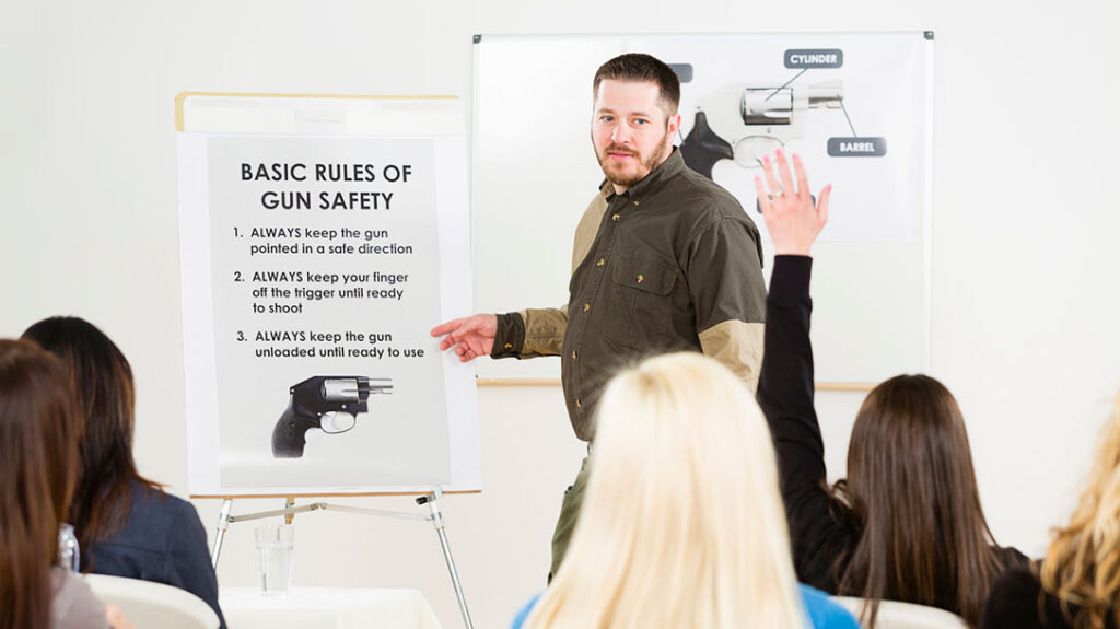 One of the most crucial things you can learn when taking a class to obtain your CPL is the three rules of firearm safety.