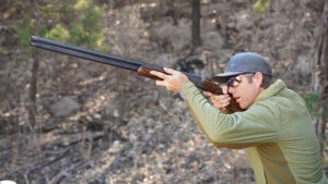 Shooting the Blaser F16 Pro Series shotgun.