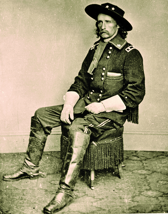 Lt. Col. George Armstrong Custer. 