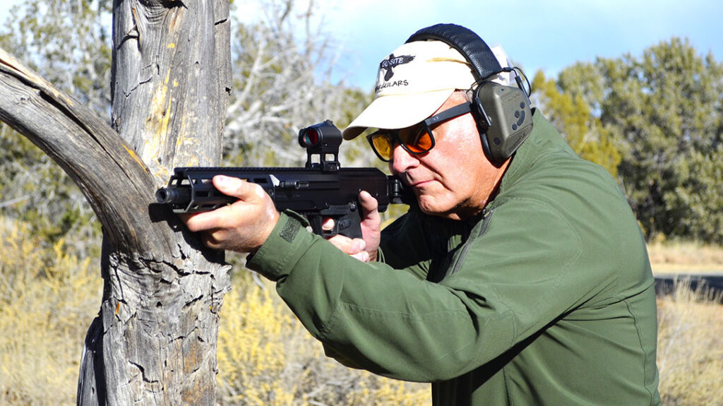 The Ruger LC Carbine 45 is very maneuverable.