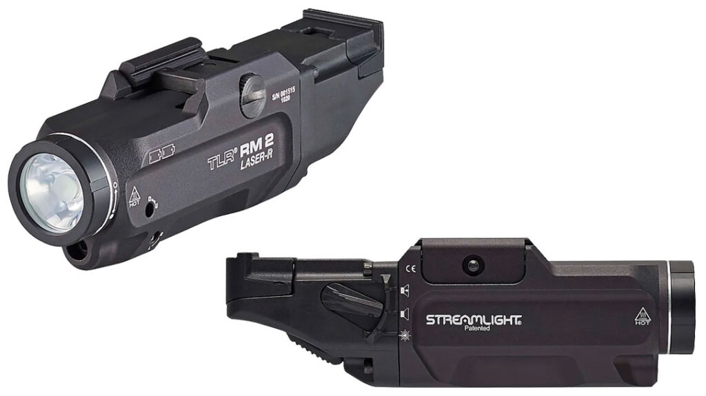 The Streamlight TLR RM 2 Rail Mount Weapon Light.