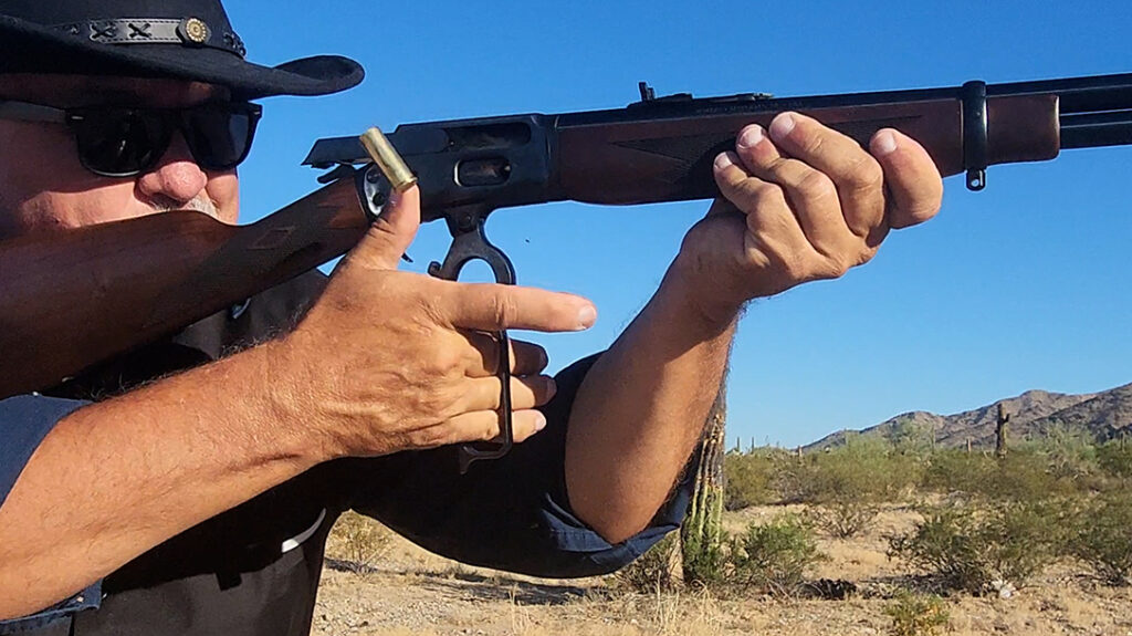 The lever-action is one of the older types of firearm actions. 