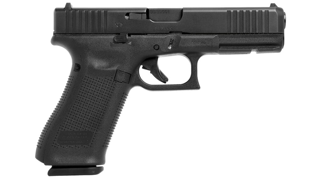 The Glock 17 ushered in an era of striker-fired firearm actions. 