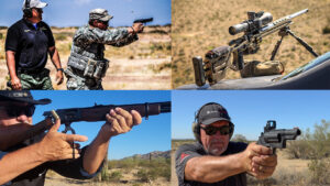 There are several different types of firearm actions.