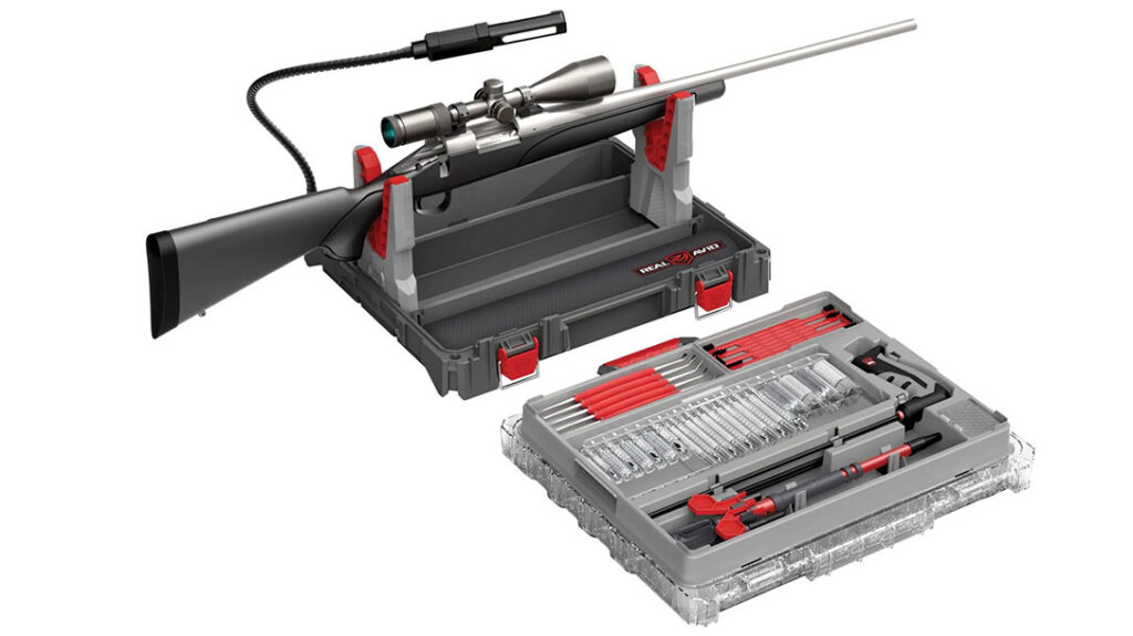 The Real Avid Bore-Max Master Cleaning Kit and Mobile Workstation.