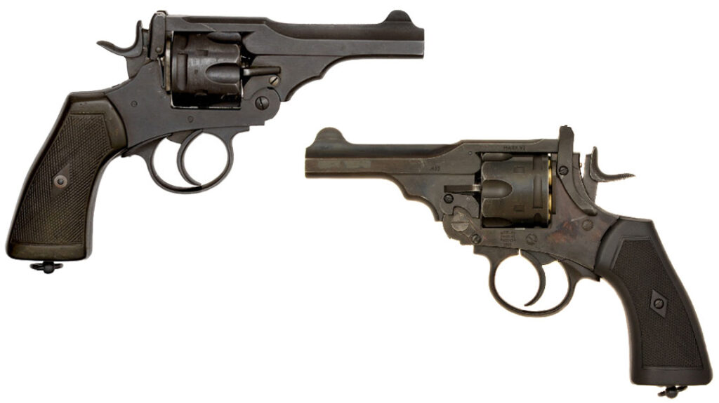 While the majority of the production pistols were 6-inch barrel-length models, there were orders filled for 4-inch models.