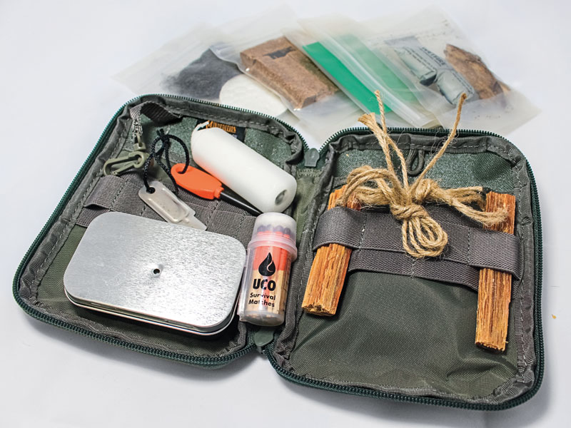 backpacking fire kit