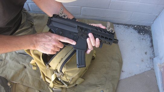 bug out guns, 9mm SIG MPX, backpack