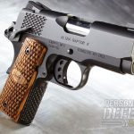 Kimber’s Ultra Raptor II provides shooters an ultra-compact carry powerhouse with talon sharp styling. For those who like an edgy look and capable .45 ACP firepower, the Ultra Raptor II is worth a close look.
