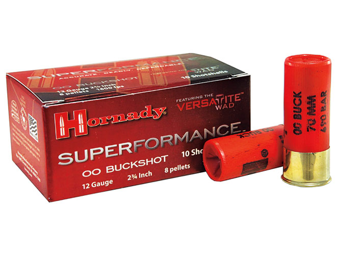 buckshot, buckshot loads, buckshot load, shotgun buckshot, Hornady Superformance