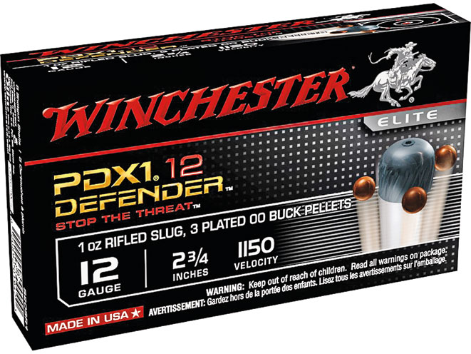 buckshot, buckshot loads, buckshot load, shotgun buckshot, Winchester PDX-1