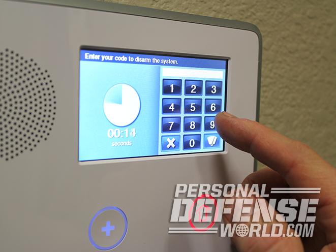 home alarm system operation