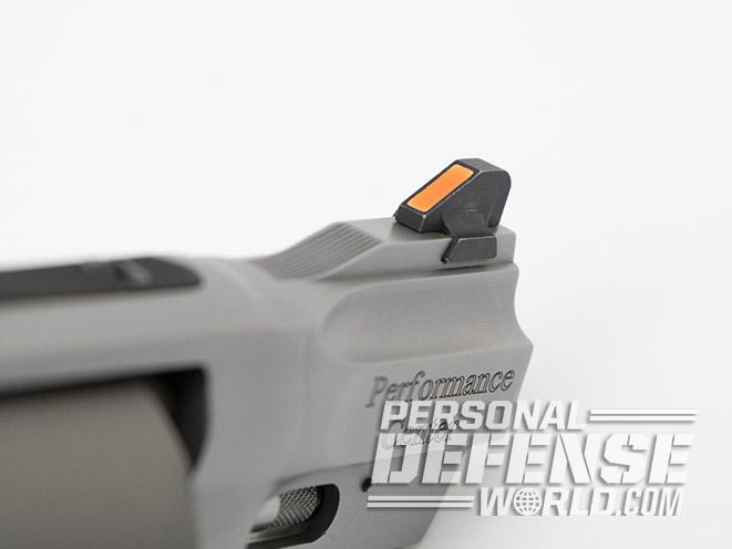 Smith & Wesson Performance Center Model 986 revolver front sight