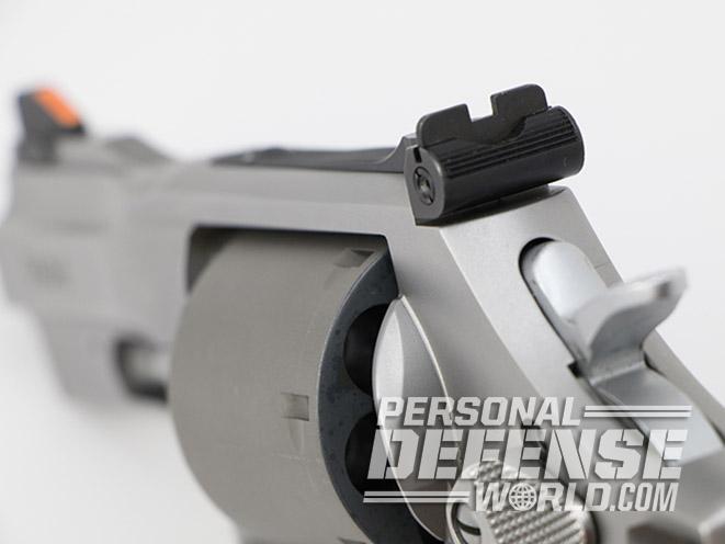Smith & Wesson Performance Center Model 986 revolver rear sight