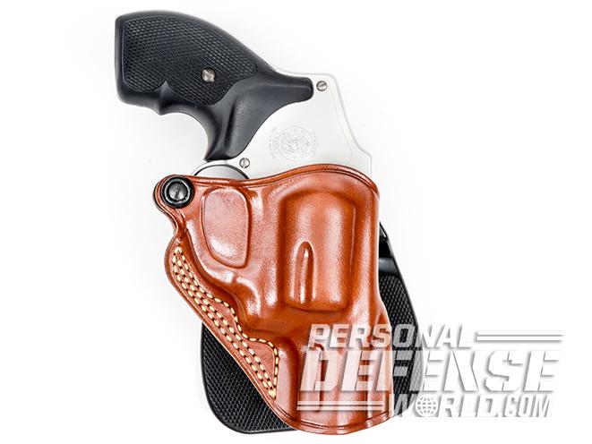 BROWN IWB Revolver Holster for Smith & Wesson S&W Airweight Model 637/638/642