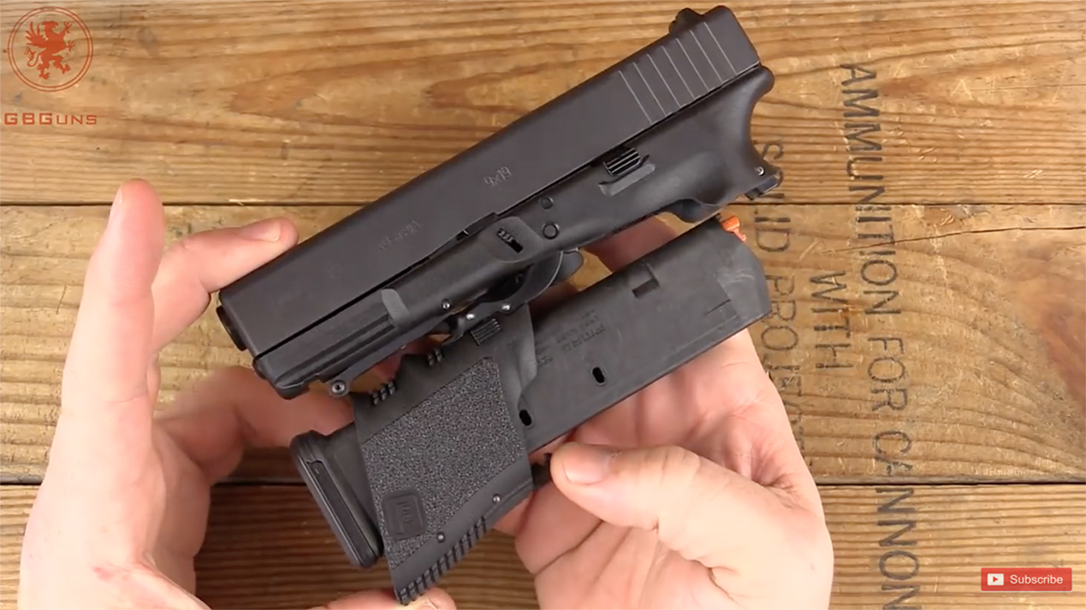full conceal m3d folding glock pistol