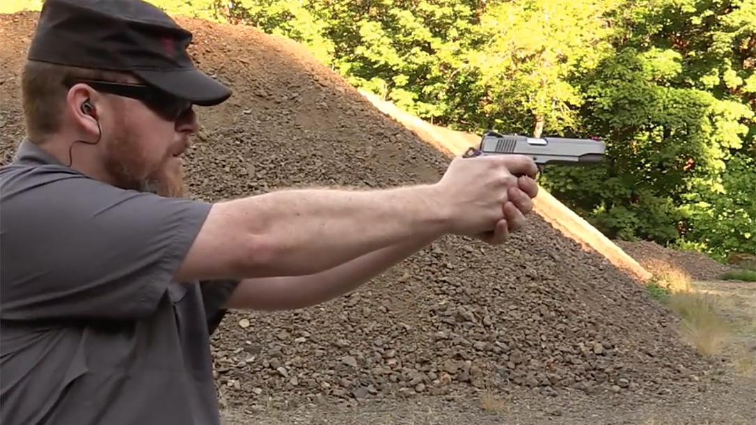 colt competition 1911 pistol shooting