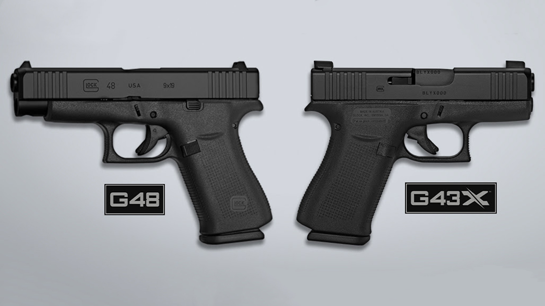 Glock Slimline all-black G48, G43X