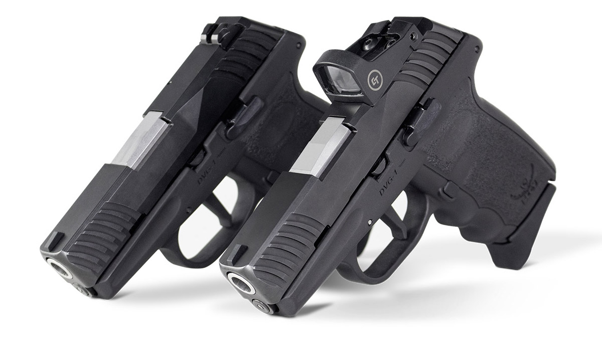 The new striker-fired SCCY DVG series pistols come at a competitive price.