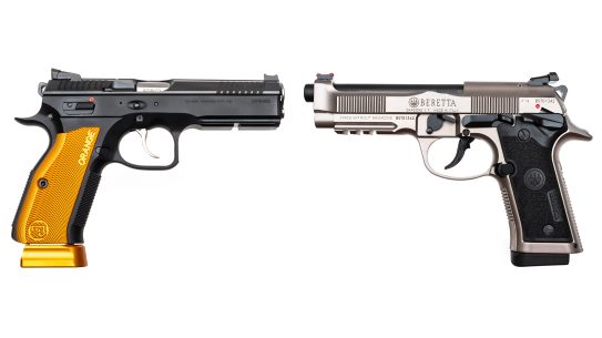 We compared race-ready pistols CZ Shadow 2 Orange and Beretta 92X Performance.